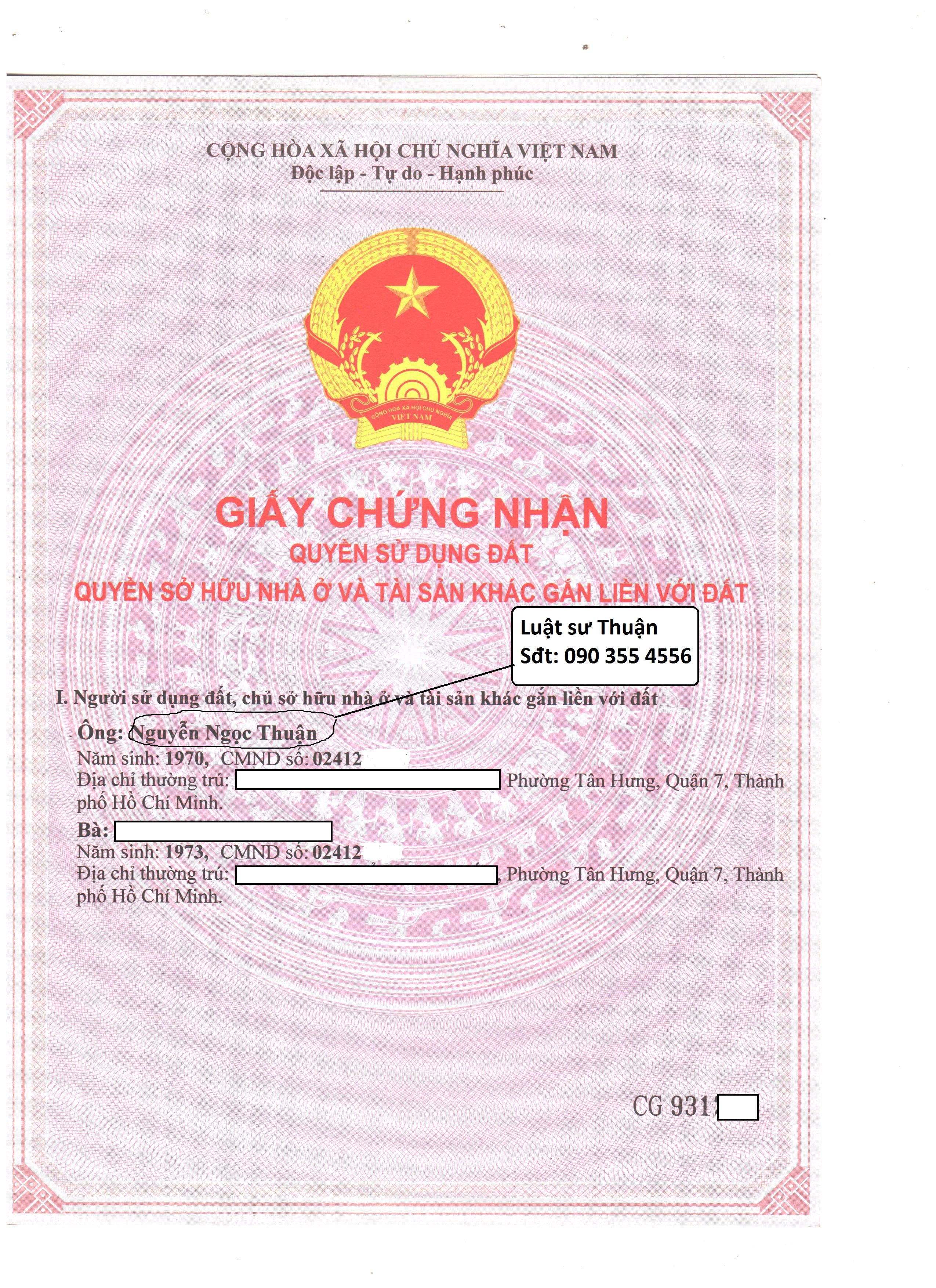 Dịch vụ hoàn công nhà dự án Sadeco Phước Kiển A Dịch vụ hoàn công nhà dự án Sadeco Phước Kiển A