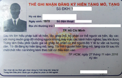 Hiến tặng mô, tạng là một nghĩa cử cao đẹp