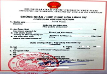 Hợp pháp hóa lãnh sự