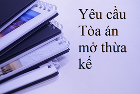 Yêu cầu tòa án chia thừa kế