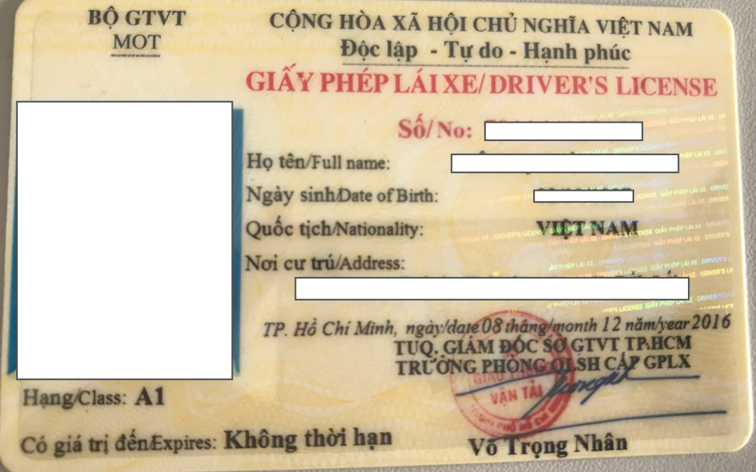 Cấp lại bằng lái xe bị mất Cấp lại bằng lái xe bị mất