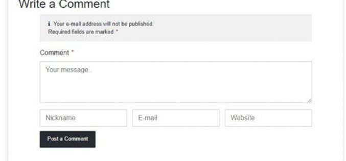 Website có chức năng bình luận (comment) có phải đăng ký?