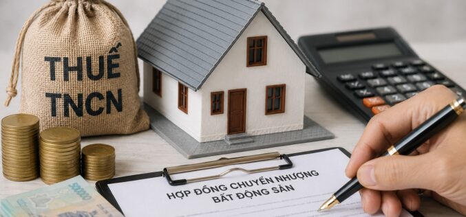 Cách xác định đúng số thuế TNCN phải nộp khi chuyển nhượng BĐS