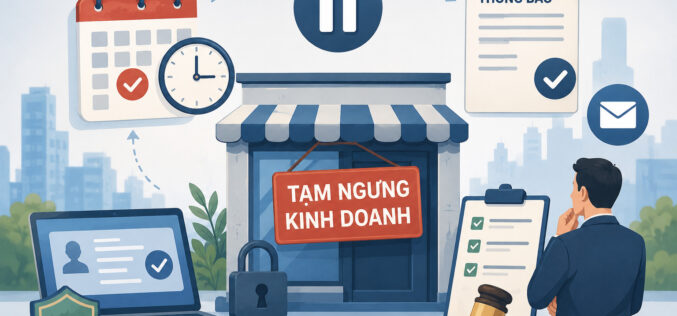 Thay đổi về trình tự, thủ tục tạm ngừng kinh doanh từ ngày 23/7/2026.